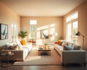 Hoe verander je een woonkamer met kleur en licht?