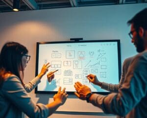 Hoe verbeter je samenwerking met online whiteboard software?