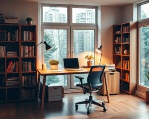 Praktische gids voor het inrichten van een thuiskantoor
