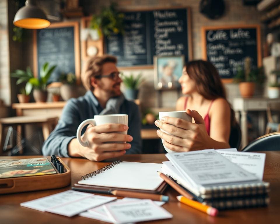 Wat zijn originele ideeën voor een koffiedate?