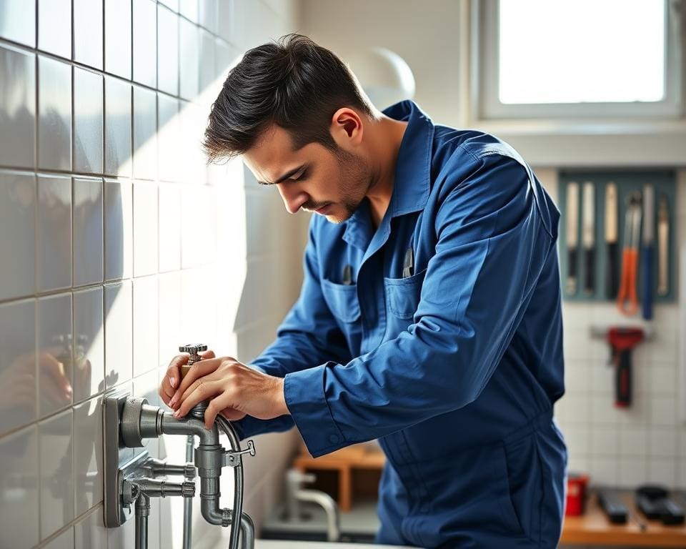 Welke taken voert een ervaren sanitair installateur uit?