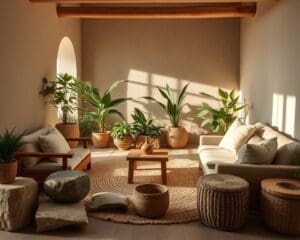 Hoe creëer je warmte met natuurlijke materialen?