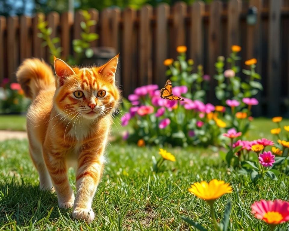 Hoe hou je katten in de tuin?