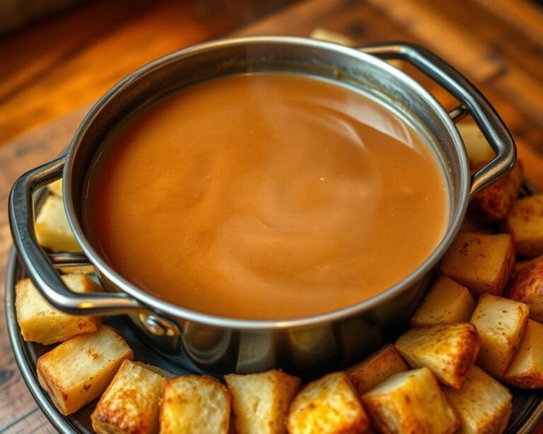 Hoe krijg je perfecte jus bij je aardappelen?