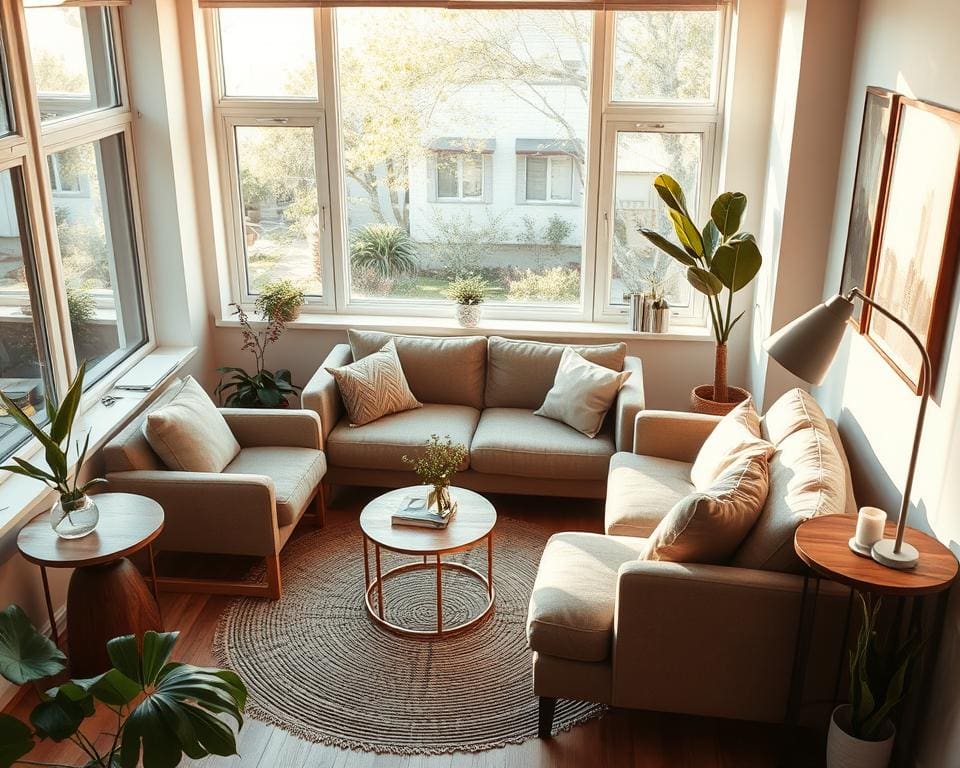 Hoe maak je van een kleine woonkamer iets groots?