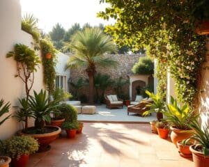 Hoe richt ik een Ibiza tuin in?