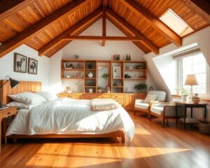 Hoe richt je een zolderkamer praktisch in?