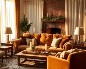 Interieurtrends die warmte in huis brengen