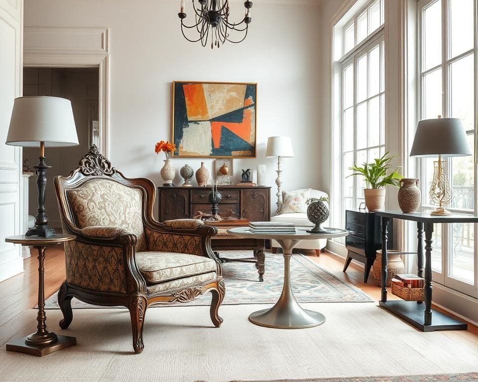 Op welke manier mix je oud met nieuw design?