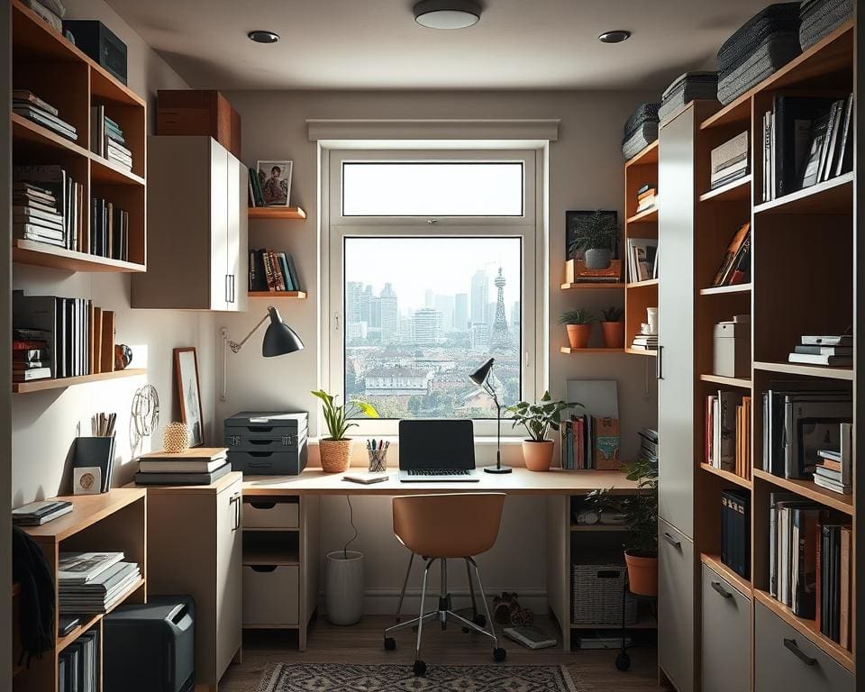 Praktische opbergoplossingen voor kleine ruimtes