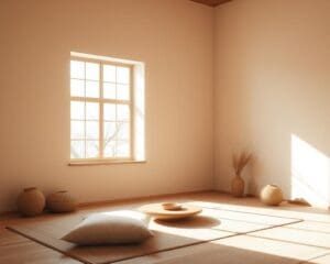 Rust creëren met een minimalistisch interieur