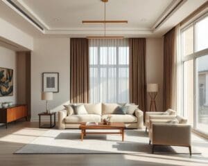 Tijdloze inrichting met neutrale kleuren