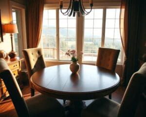 Waarom zijn ronde eettafels zo populair?