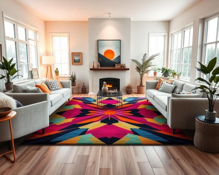 Wanneer gebruik je een vloerkleed als eyecatcher?