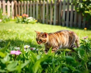 Wat doe ik tegen katten in de tuin?