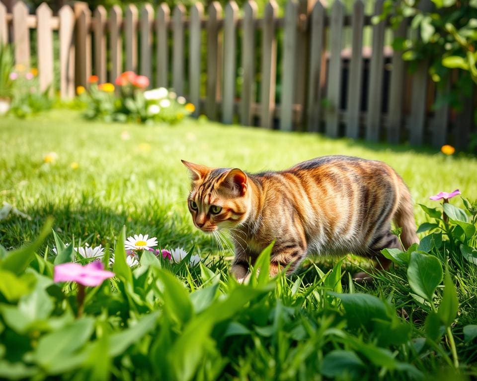 Wat doe ik tegen katten in de tuin?