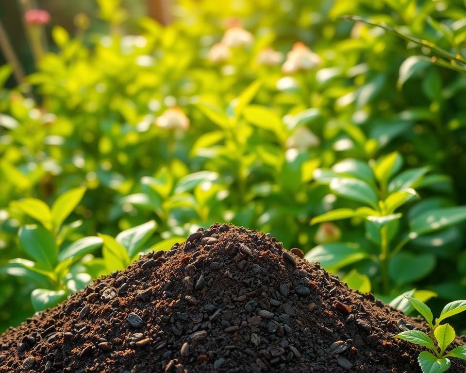 Wat doet koffiedik in de tuin goed voor?