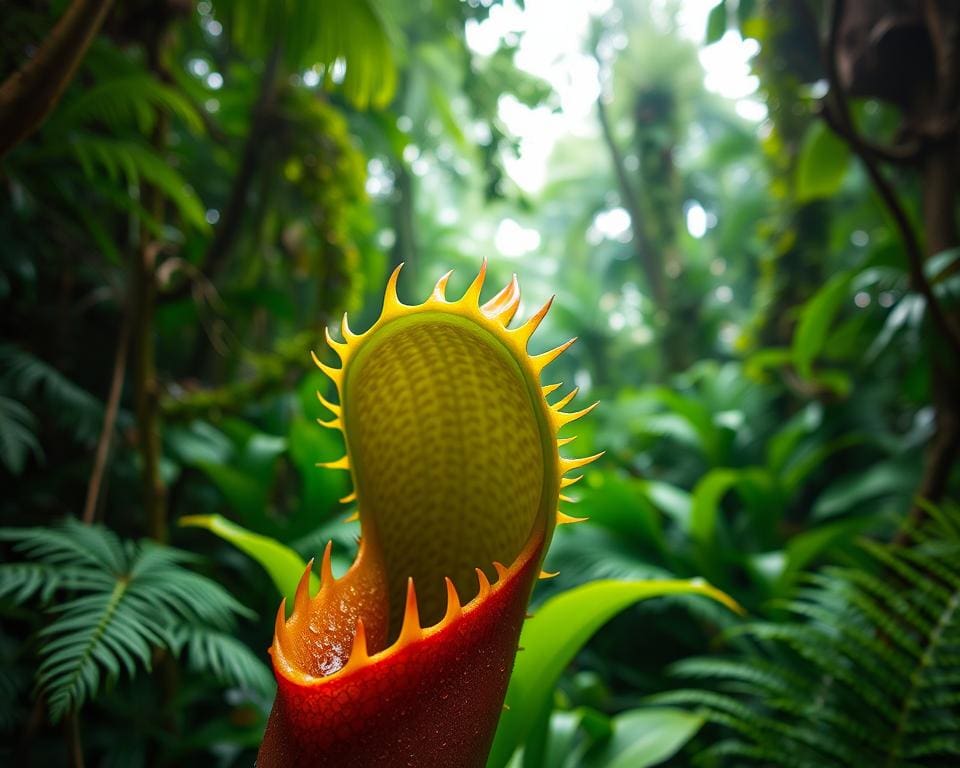 Wat eet een vleesetende plant?