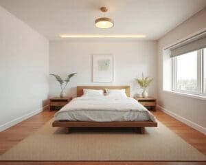 Wat maakt een slaapkamer minimalistisch maar comfortabel?