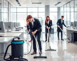 Wat maakt zakelijke schoonmaakdiensten onmisbaar voor kantoren?