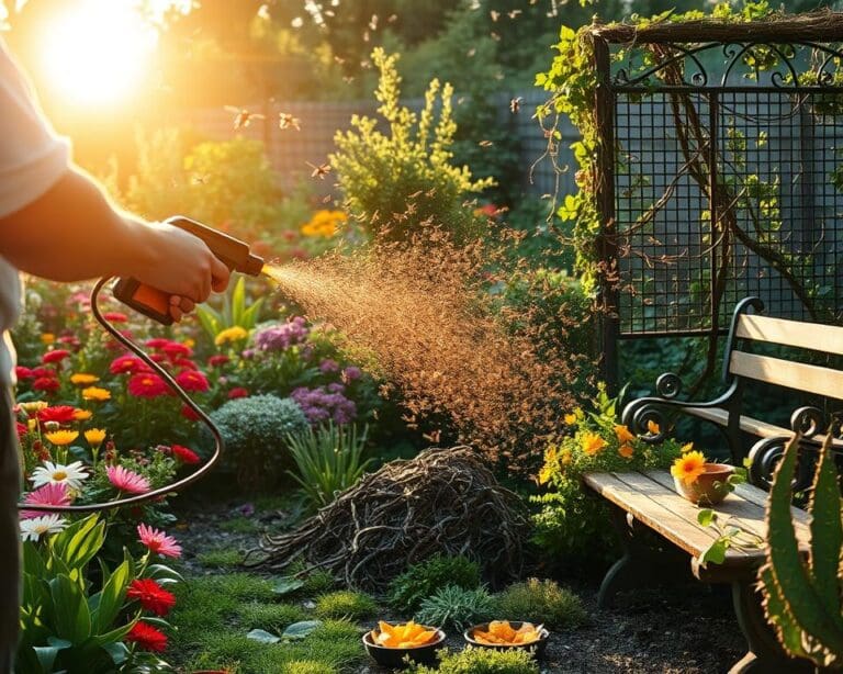 Wat tegen vliegen in de tuin?