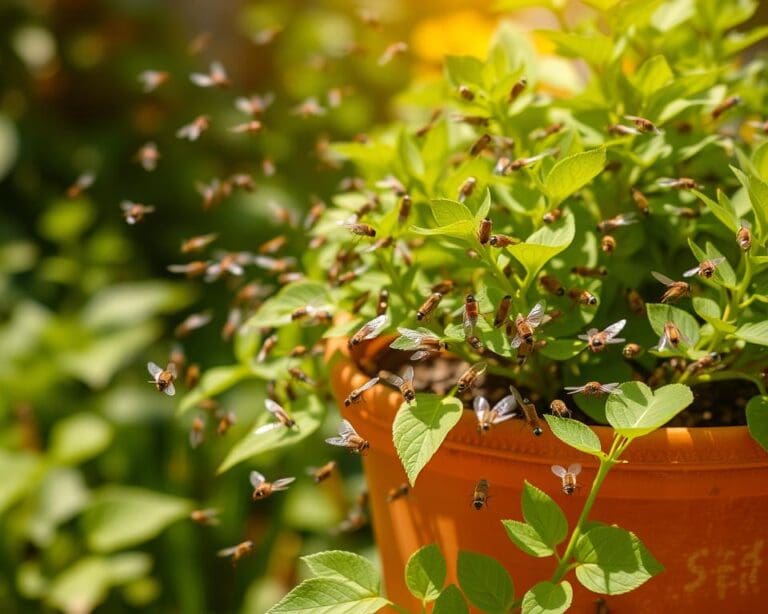 Wat tegen vliegen in de tuin?