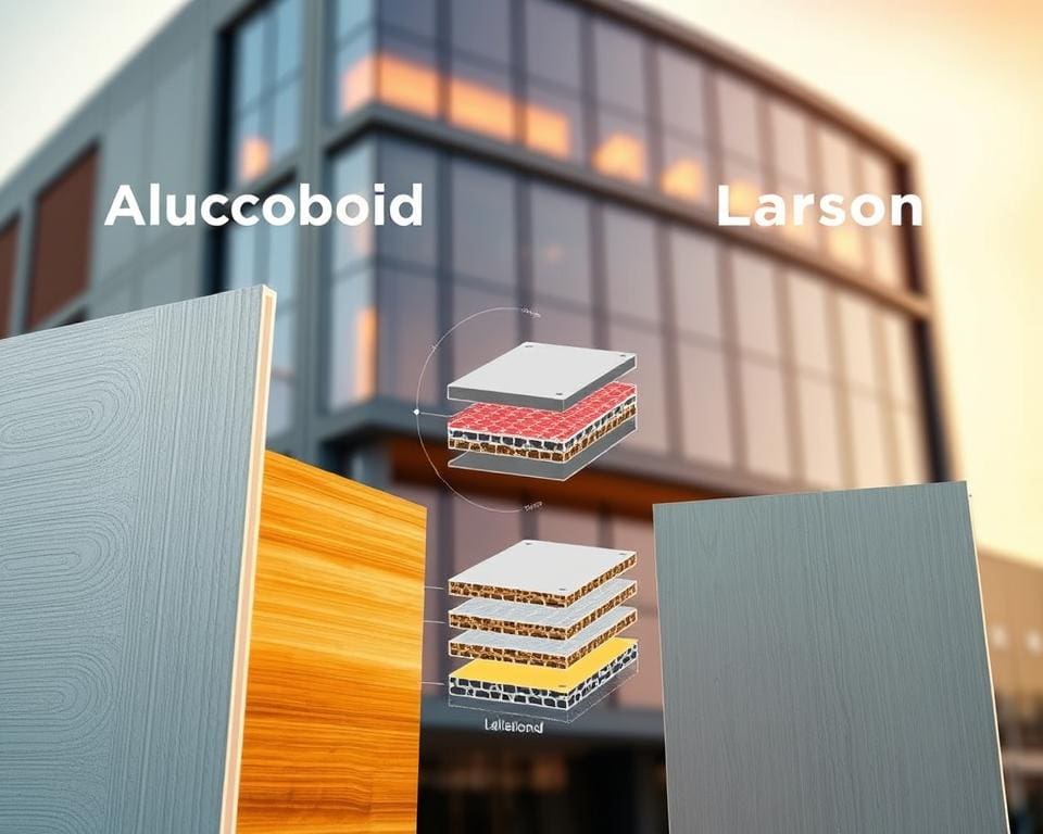 Wat zijn de verschillen tussen Alucobond en Larson platen?