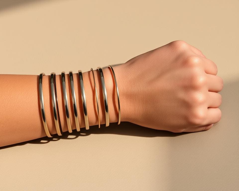 Welke armbanden draag je bij een formele look?