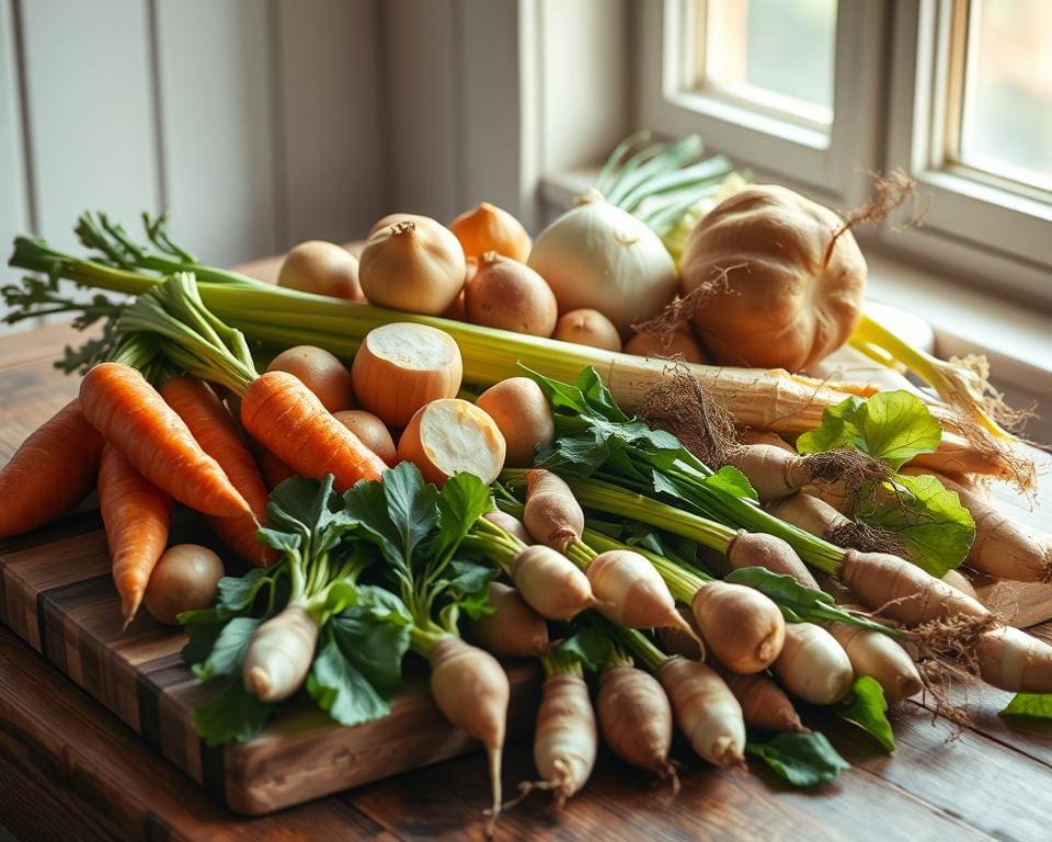 Welke groenten passen bij ouderwetse hutspot?