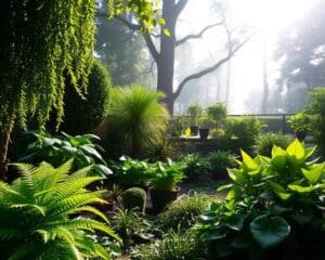 Welke plant in de schaduw?