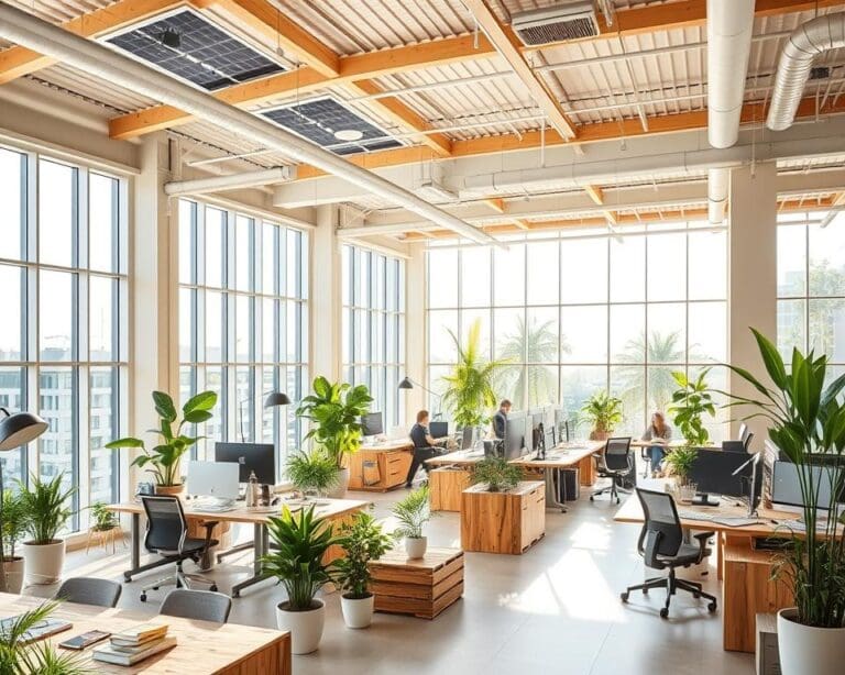 Hoe creëer je een duurzame werkomgeving?