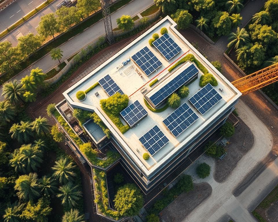 Hoe draagt luchtfotografie bij aan duurzame bouwprojecten?