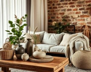 Hoe gebruik je natuurlijke materialen in je interieur?