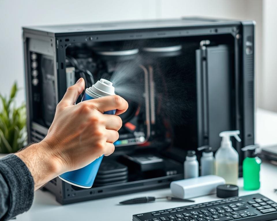 Hoe maak je je computer stofvrij en koel?