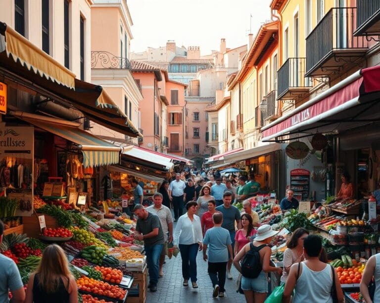 Hoe ontdek je lokale markten in Spanje?