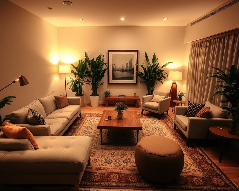 Hoe richt je een woonkamer sfeervol in?