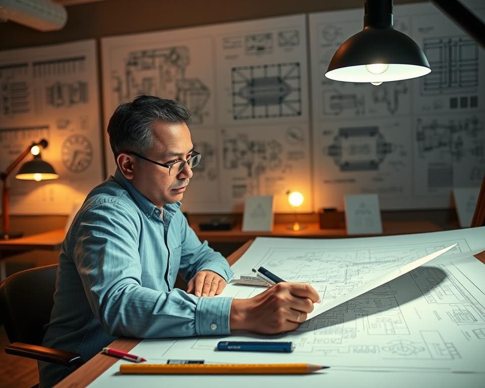 Hoe start je als technische tekenaar voor installaties?