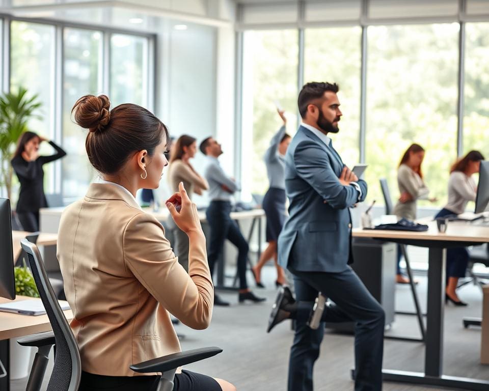 Hoe verbeter je je houding tijdens werkuren?