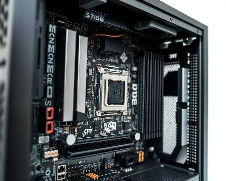 Hoe werkt een moederbord in een pc-systeem?