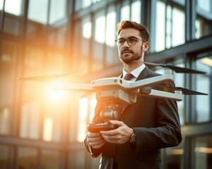 Hoe word je een dronepiloot voor bedrijfsopnames?