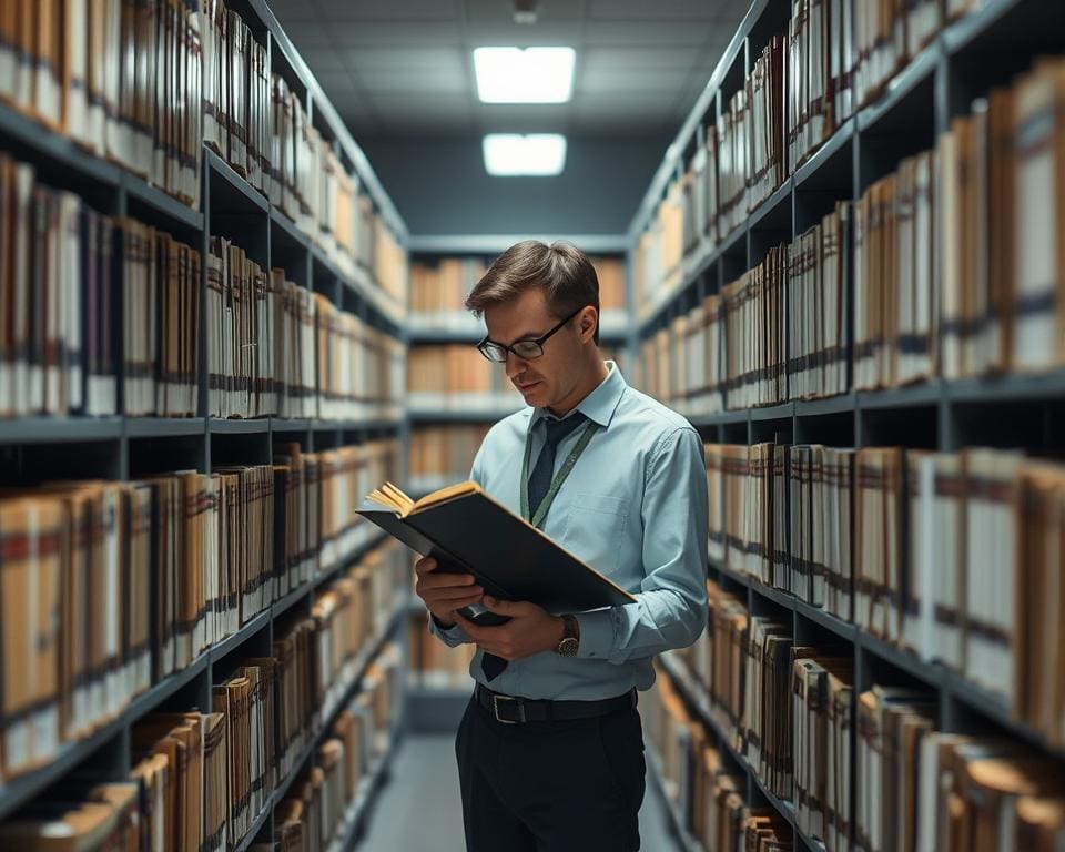 Wat doet een archiefmedewerker in instellingen?