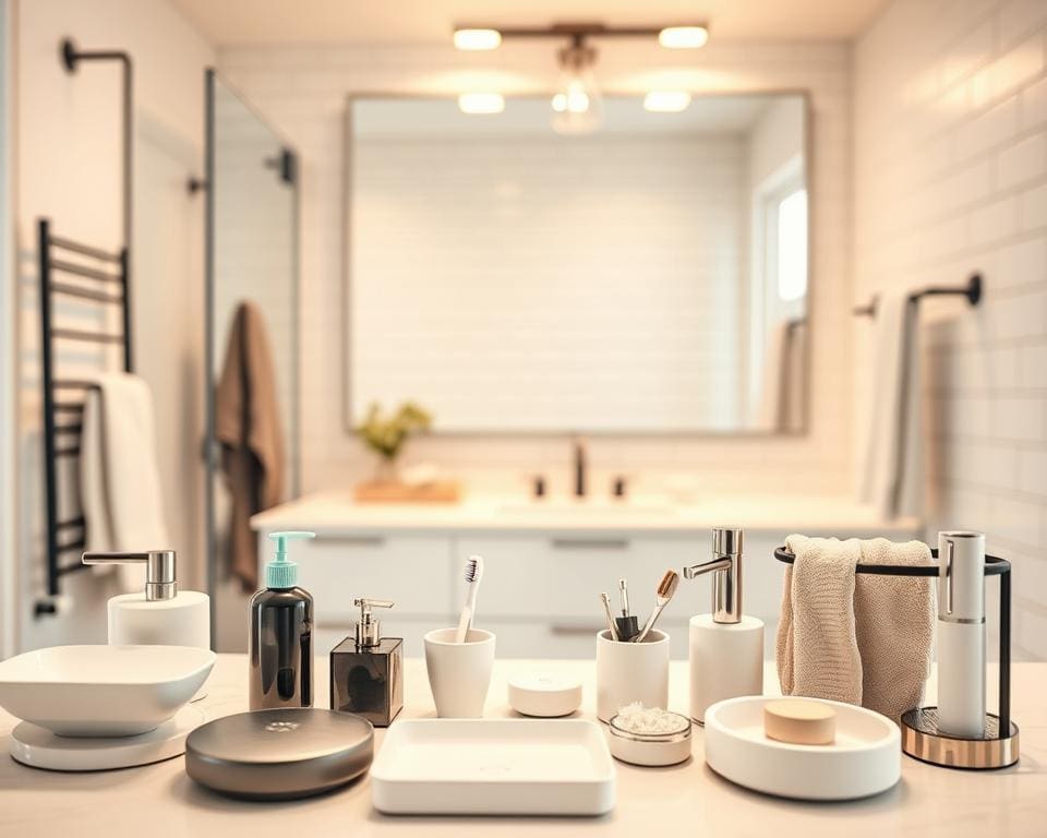 Wat zijn betaalbare ideeën voor badkameraccessoires?