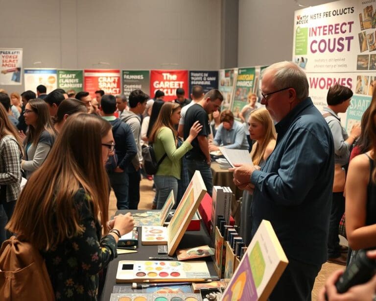 Hoe ontdek je nieuwe interesses tijdens evenementen?