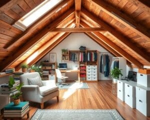 Hoe richt je je zolder efficiënt in?