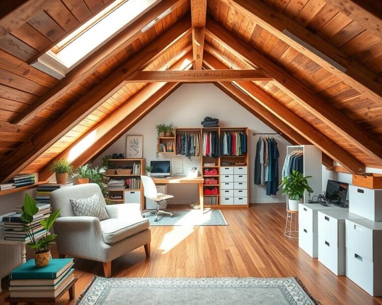 Hoe richt je je zolder efficiënt in?