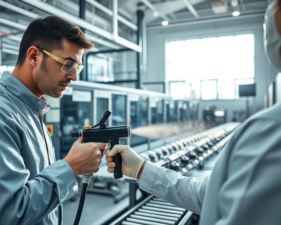 Hoe werkt een industrieel spuiter met precisie?