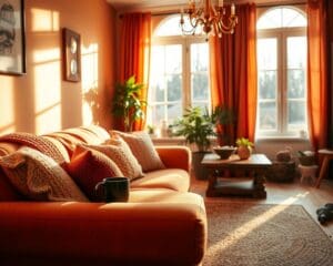 Waarom voelt een warme kleur meteen huiselijk?