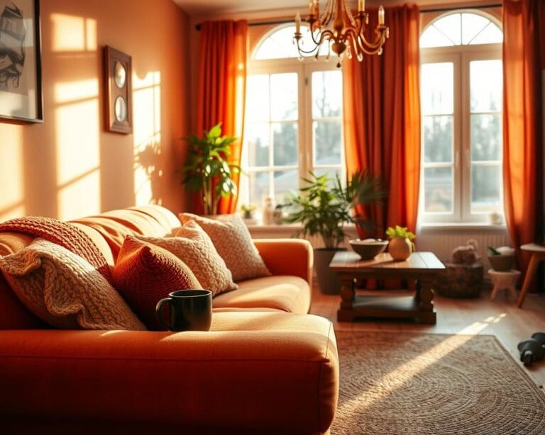 Waarom voelt een warme kleur meteen huiselijk?
