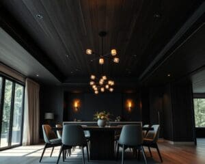 Waarom werkt een donker plafond soms goed?