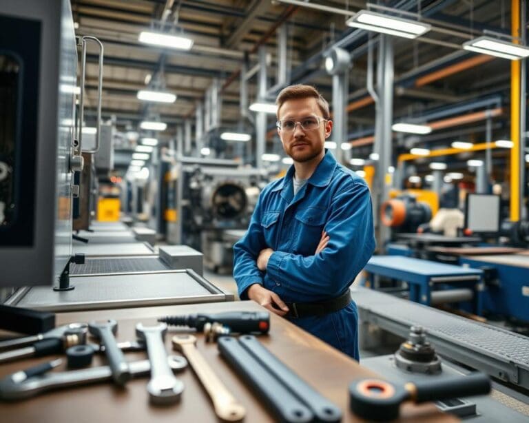 Wat doet een onderhoudsmonteur in productieomgevingen?